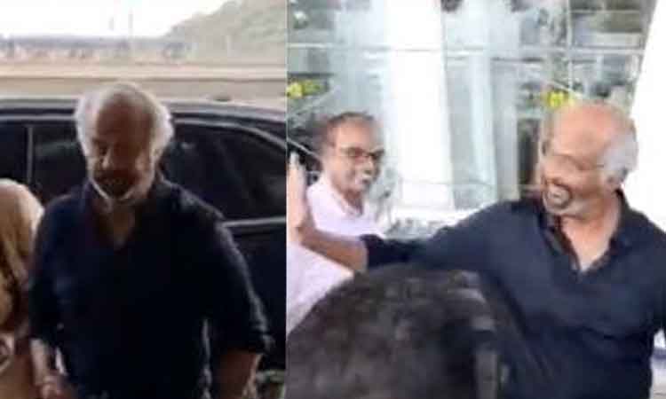 ஜெயிலர் படப்பிடிப்பு:  கொச்சிக்கு பறந்த ரஜினிகாந்த் - விமான நிலையத்தில் குவிந்த ரசிகர்கள்