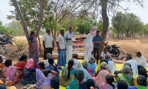 எஸ்.வாழவந்தி ஊராட்சியில் கிராம சபை கூட்டம்