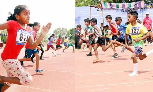 பள்ளி மாணவ-மாணவிகளுக்கான தடகள போட்டி