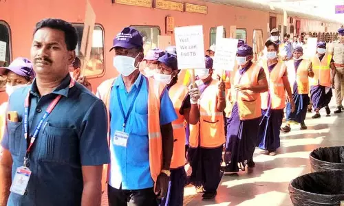 உலக காசநோய் விழிப்புணர்வு ஊர்வலம்