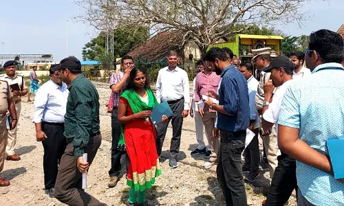 அரக்கோணம் ரெயில் நிலையத்தில் சென்னை கோட்ட மேலாளர் ஆய்வு