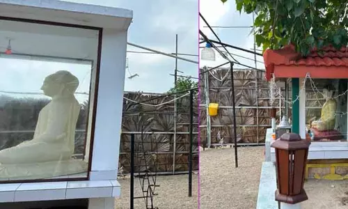 கச்சத்தீவில் திடீரென உருவான  புத்த வழிபாட்டு தலம்-மீனவர்கள் எதிர்ப்பு