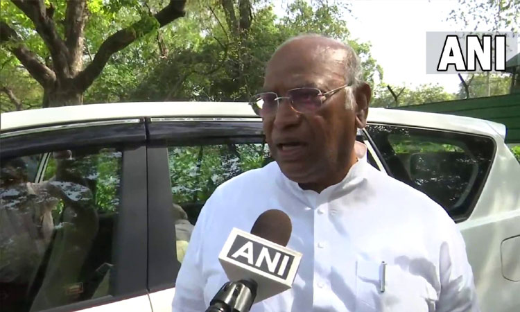 ராகுல் காந்தி நாட்டுக்காக போராடுகிறார்; எங்களது உண்ணாவிரத போராட்டம் தொடரும்:  கார்கே பேட்டி