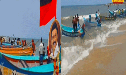 முதல் அமைச்சர் மு.க ஸ்டாலினின் பிறந்தநாளை முன்னிட்டு கோவளத்தில் களைகட்டிய படகுப் போட்டி