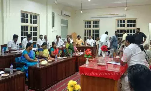 ஸ்ரீவில்லிபுத்தூர் நகரசபை கூட்டம்