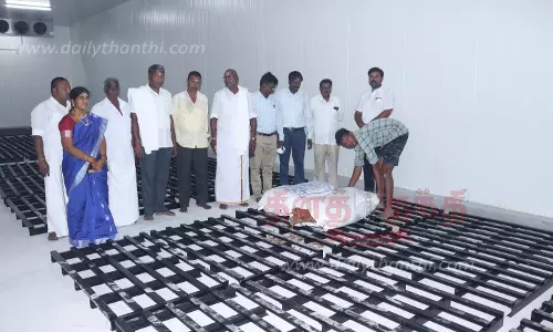 நவீன குளிர் பதன கிடங்கு திறப்பு