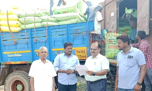 ரெயிலில் 1344 டன் உரங்கள் வந்தது