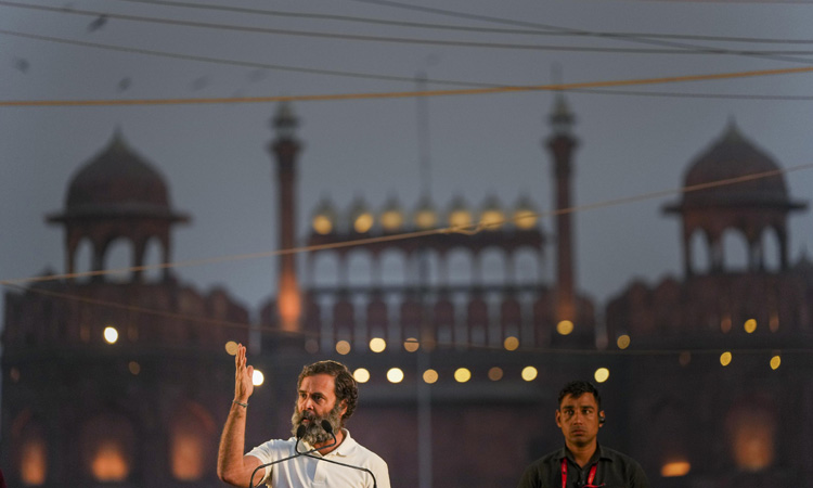 நாட்டை ஆட்சி செய்வது தனது பிறப்புரிமை என ராகுல்காந்தி நினைக்கிறார் - பாஜக கடும் தாக்கு