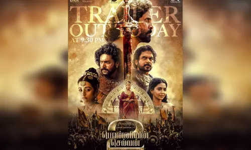 பொன்னியின் செல்வன்- 2 படத்தின் டிரெய்லர் இன்று இரவு வெளியாகும் - படக்குழு அறிவிப்பு...!