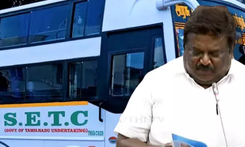 5 முறைக்கு மேல் முன்பதிவு செய்து பயணம் செய்தால் அரசு விரைவு பஸ்களில் 50 சதவீத கட்டண சலுகை  -  அமைச்சர் அதிரடி அறிவிப்பு