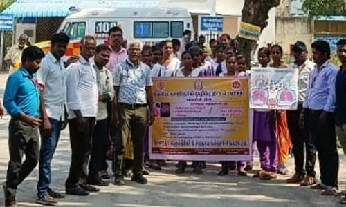 சங்கராபுரத்தில் காசநோய் ஒழிப்பு விழிப்புணர்வு பேரணி