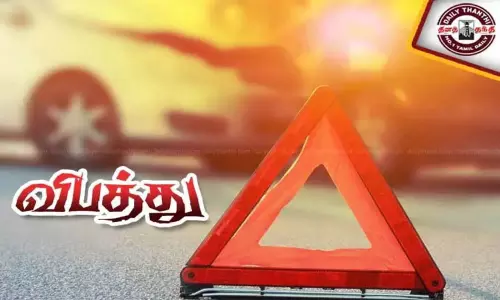 திருவள்ளூர் அருகே மோட்டார் சைக்கிள் மீது லாரி மோதி அரசு அதிகாரி பலி