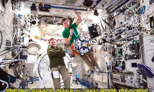 விண்ணில் ஒருநாள் வாழ்க்கை