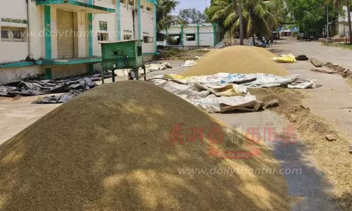 59 ஆயிரத்து 600 கிலோ நெல் கொள்முதல்