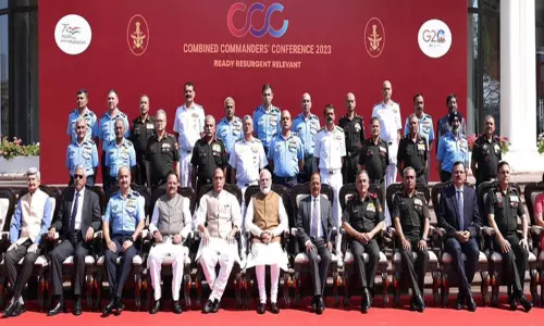 புதிய சவால்களை எதிர்கொள்ள முப்படைகளும் தயார் நிலையில் இருக்க வேண்டும் - பிரதமர் மோடி