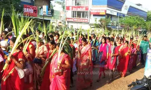 தேவாலயங்களில் குருத்தோலை ஞாயிறு