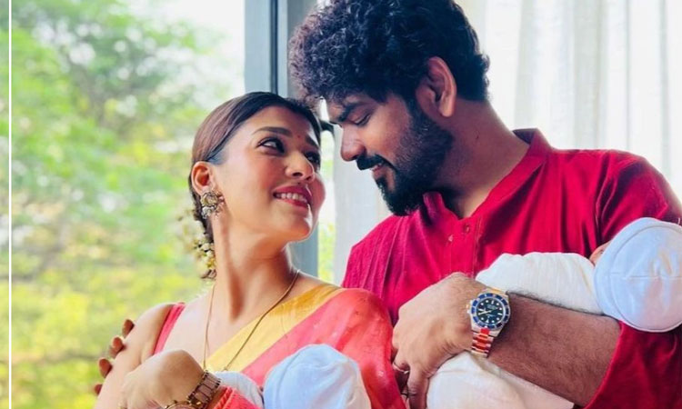 குழந்தைகளின் பெயர்கள் அறிவித்த நயன்தாரா - விக்னேஷ் சிவன்...!