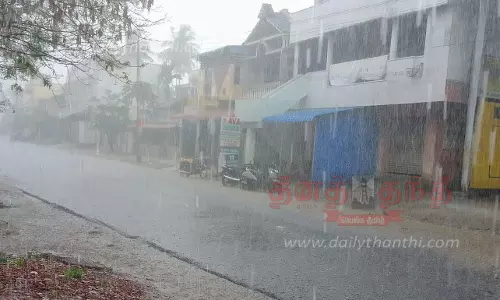 தலைஞாயிறு, கீழ்வேளூரில் பரவலாக மழை தலைஞாயிறு, கீழ்வேளூரில் பரவலாக மழை