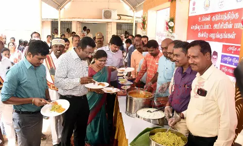 செறிவூட்டப்பட்ட அரிசியால் தயாரான உணவு வகைகள்