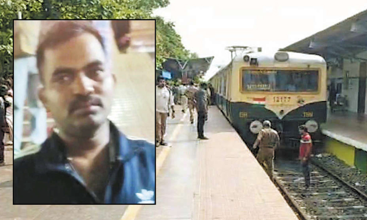 தாம்பரம் ரெயில்வே சுரங்கப்பாதையில் இளம்பெண்ணை கேலி செய்த சப்-இன்ஸ்பெக்டர் பணியிடை நீக்கம்