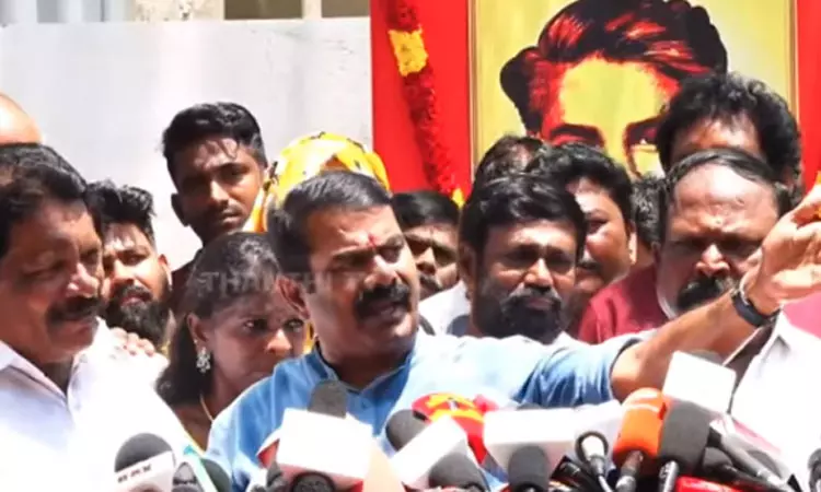 நிலக்கரியை யார் எடுக்கிறார்கள் என்று பார்ப்போம்..நான் இருக்கும் வரை நடக்காது -  சீமான் ஆவேசம்