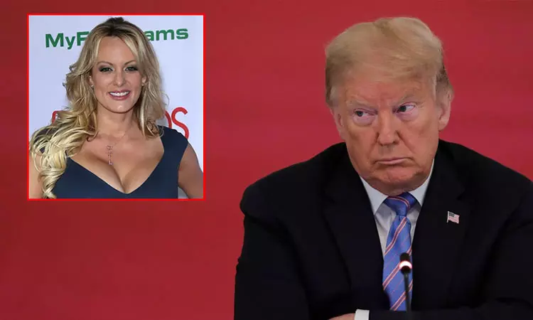 டிரம்புக்கு எதிரான ஆபாச பட நடிகை வழக்கு; அமெரிக்க கோர்ட்டில் புகைப்படம், வீடியோ எடுக்க தடை கோரிய வழக்கறிஞர்கள் டிரம்புக்கு எதிரான ஆபாச பட நடிகை வழக்கு; அமெரிக்க கோர்ட்டில் புகைப்படம், வீடியோ எடுக்க தடை கோரிய வழக்கறிஞர்கள்