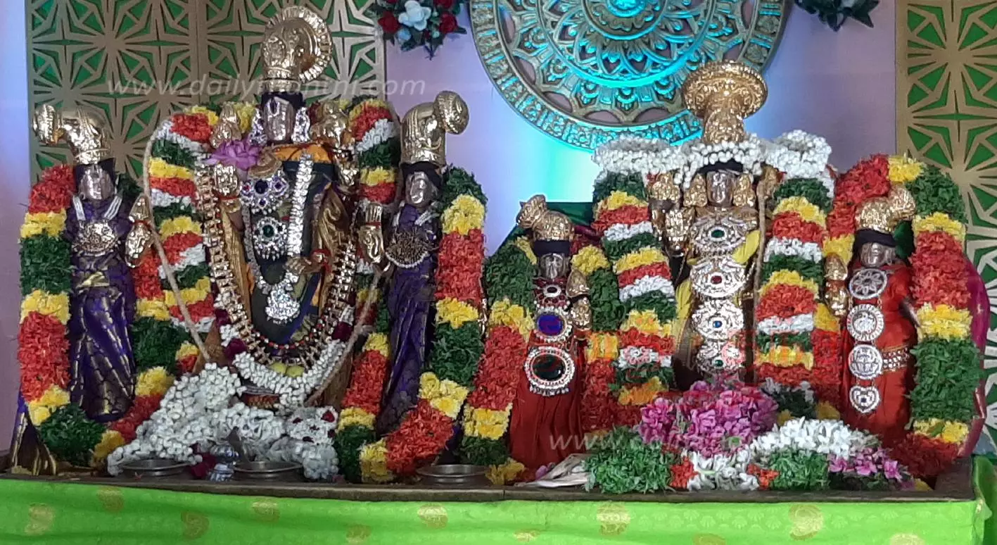 நரசிம்மசாமி கோவிலில் திருக்கல்யாணம் நிகழ்ச்சி