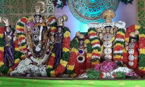 நரசிம்மசாமி கோவிலில் திருக்கல்யாணம் நிகழ்ச்சி