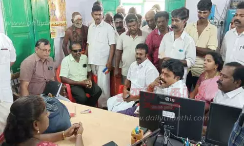 இசக்கி சுப்பையா எம்.எல்.ஏ. ஆய்வு