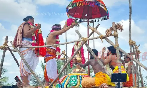 2 கோவில்களில் குடமுழுக்கு