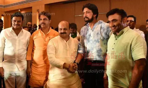 கர்நாடக சட்டசபை தேர்தலில் பா.ஜனதாவுக்கு ஆதரவாக பிரசாரம்; நடிகர் சுதீப் பரபரப்பு பேட்டி