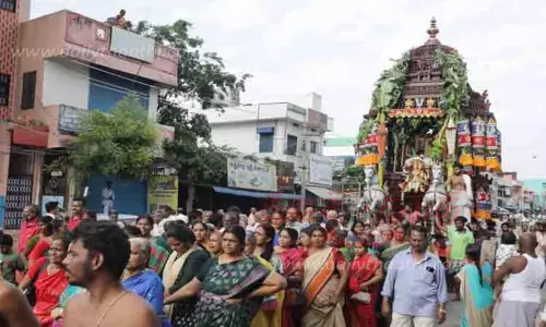 ஆண்டாள் கோவிலில் திருக்கல்யாண விழா ஆண்டாள் கோவிலில் திருக்கல்யாண விழா