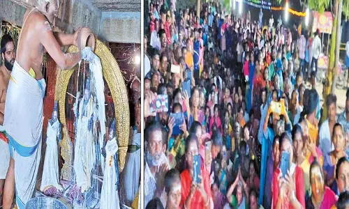 திருத்தணி முருகன் கோவிலில் தீர்த்தவாரி நிகழ்ச்சி