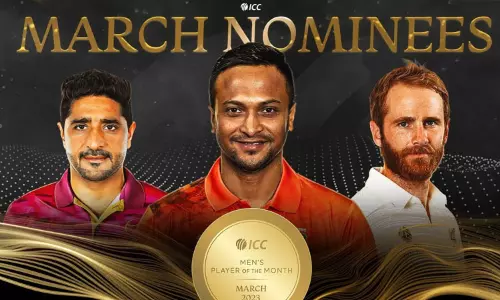 ஐசிசியின் மார்ச் மாதத்திற்கான சிறந்த வீரர் விருது - யுஏஇ வீரர் பெயர் பரிந்துரை...!