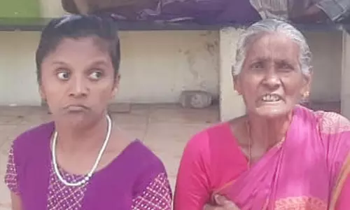 வறுமையின் கொடுமையால் தங்கையின் மகளுடன் வாய்க்காலில் குதித்து மூதாட்டி தற்ெகாலை