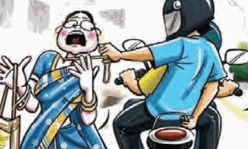 ஆசிரியர் பணி நியமன ஆணை வாங்க சென்ற பெண்ணிடம் தங்கச்சங்கிலி பறிப்பு