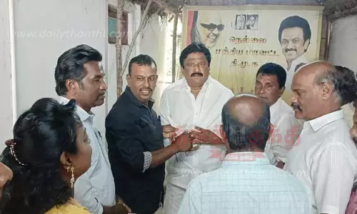 ஜாக்டோ-ஜியோ கூட்டமைப்பினர் அப்துல் வகாப் எம்.எல்.ஏ.விடம் மனு