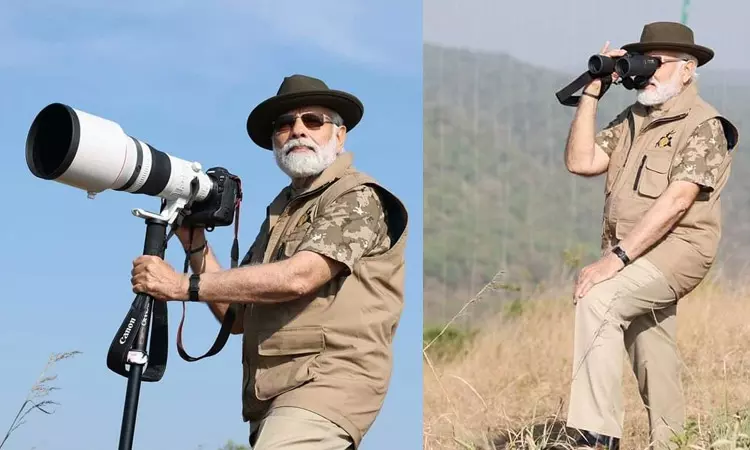 பிரதமர் மோடி முதுமலை வருகை...! பிரதமர் மோடி முதுமலை வருகை...!