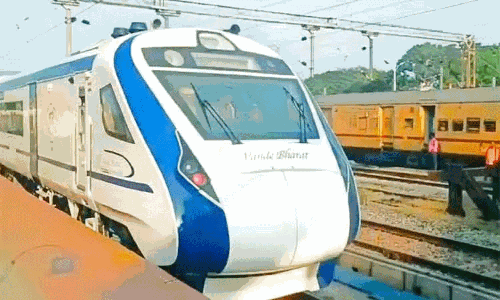 சென்னை-கோவை வந்தே பாரத் ரெயிலில் 16ஆம் தேதி வரை இருக்கைகள் நிரம்பியது சென்னை-கோவை வந்தே பாரத் ரெயிலில் 16ஆம் தேதி வரை இருக்கைகள் நிரம்பியது