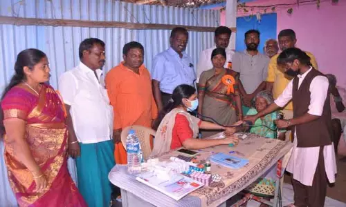 பொள்ளாச்சி அருகே இலவச மருத்துவ முகாம்