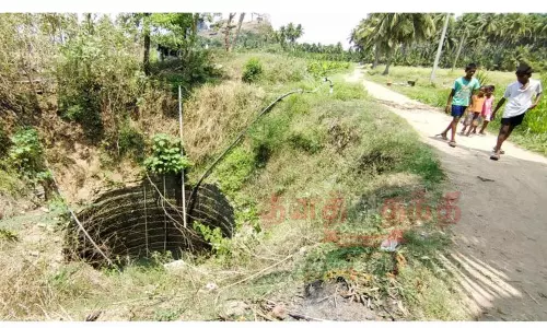 கிணற்றுக்கு தடுப்பு சுவர் கட்டவேண்டும்