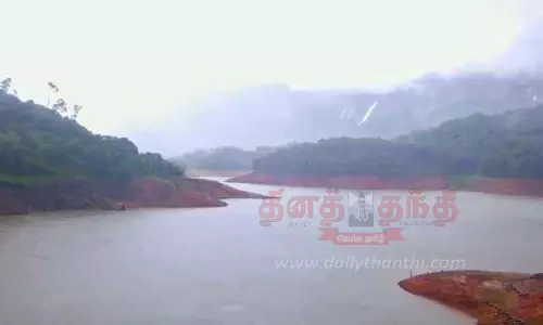 சிறுவாணி அணையின் நீர்மட்டம் 8¾ அடியாக குறைந்தது