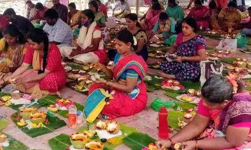 வராகி அம்மன் கோவிலில் நெய்தீப வழிபாடு