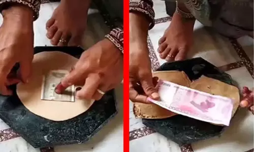 ரூ.500 வச்சா ரூ.2 ஆயிரம்... புரோட்டாவில் மேஜிக்; வைரலான வீடியோ