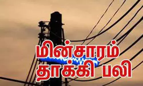 மின்சாரம் தாக்கி லாரி டிரைவர் பலி