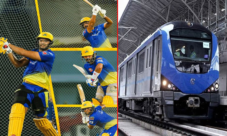 சேப்பாக்கத்தில் ஐபிஎல் போட்டி: இன்று நள்ளிரவு 1 மணி வரை மெட்ரோ ரெயில் இயக்கம்