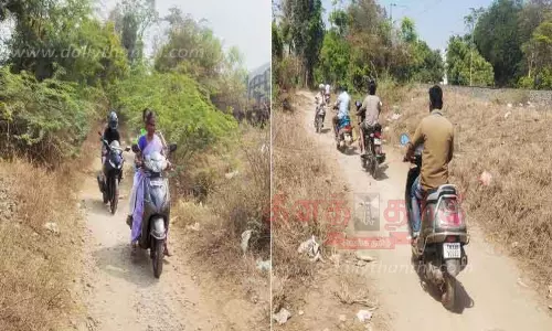 தினத்தந்தி செய்தி எதிரொலி:ஈரோடு கே.கே.நகர்-ரங்கம்பாளையம் தற்காலிக பாதையில் புதர்கள் அகற்றம்;வாகன ஓட்டிகள் மகிழ்ச்சி தினத்தந்தி செய்தி எதிரொலி:ஈரோடு கே.கே.நகர்-ரங்கம்பாளையம் தற்காலிக பாதையில் புதர்கள் அகற்றம்;வாகன ஓட்டிகள் மகிழ்ச்சி