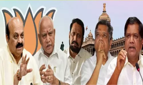 போர்க்கொடி தூக்கிய மூத்த தலைவர்கள்... பாஜக-வுக்குள் வெடித்தது பிரளயம் - கர்நாடகா தேர்தலில் கலங்கி நிற்கும் பாஜக..!