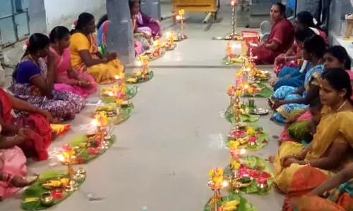 பேய்க்குளம், தச்சமொழி கோவிலில்திருவிளக்கு பூஜை