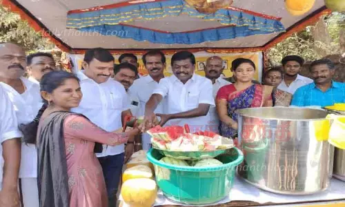 நீர்மோர் பந்தல் திறப்பு